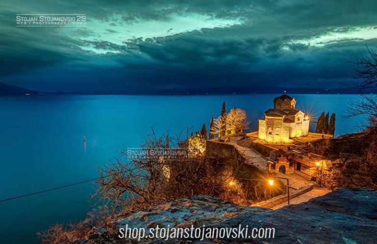 Kaneo panorama with Lake Ohrid