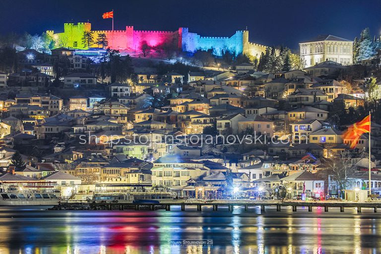 Old town and Samoilova Fortress - Night Winter